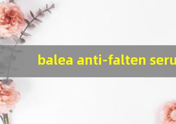 balea anti-falten serum